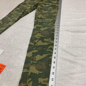 True Religion Green camo super skinny mid rise jeans women 24. SKU448 #camo